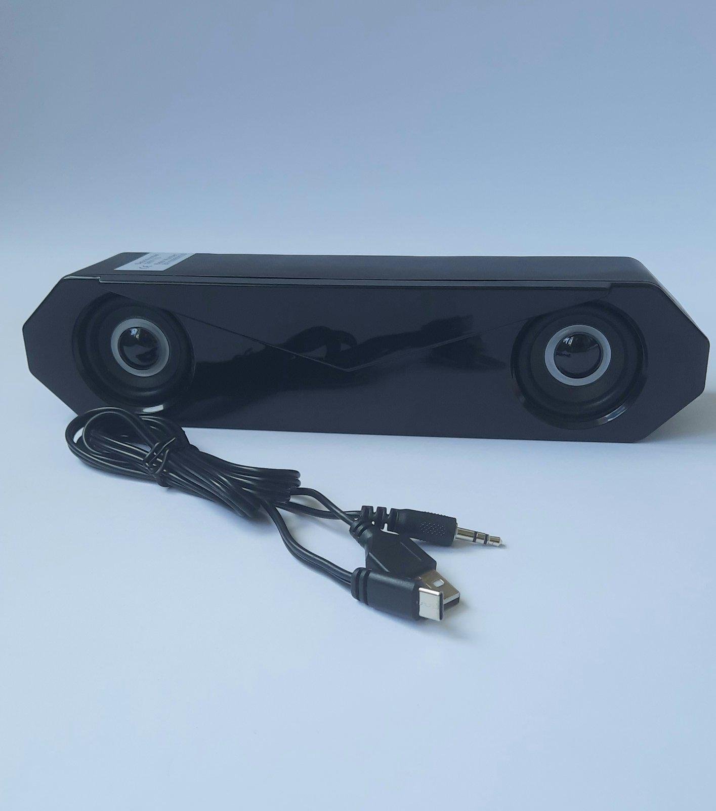 Колонка usb aux для tv pc монитора Черный (TM-R01) Колонка usb aux для tv pc монитора Черный (TM-R01)