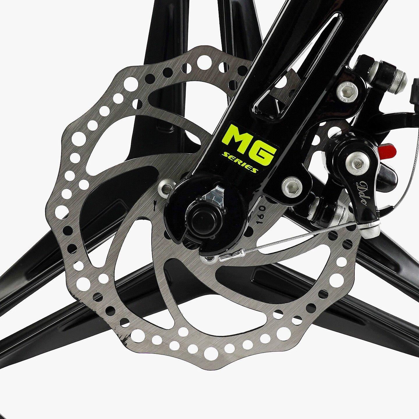 Велосипед двухколесный Corso Revolt 18" детский магниевый Жовтий - фото 7