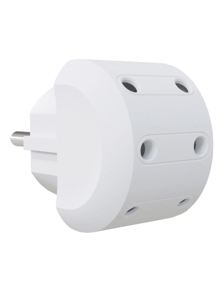 Мережевий перехідник п'ятерний Neomax NX1027 Білий (27848451)