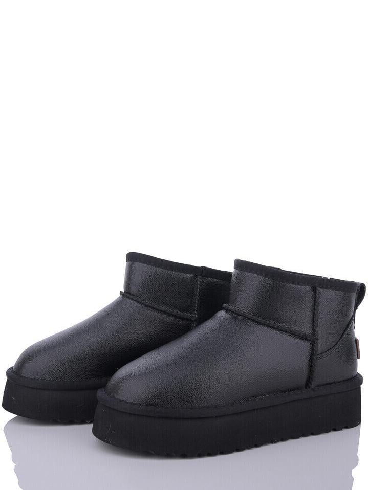 Кожаные угги на овчине ITTS AN801-6 р. 38 Черный - фото 2 Кожаные угги на овчине ITTS AN801-6 р. 38 Черный - фото 2