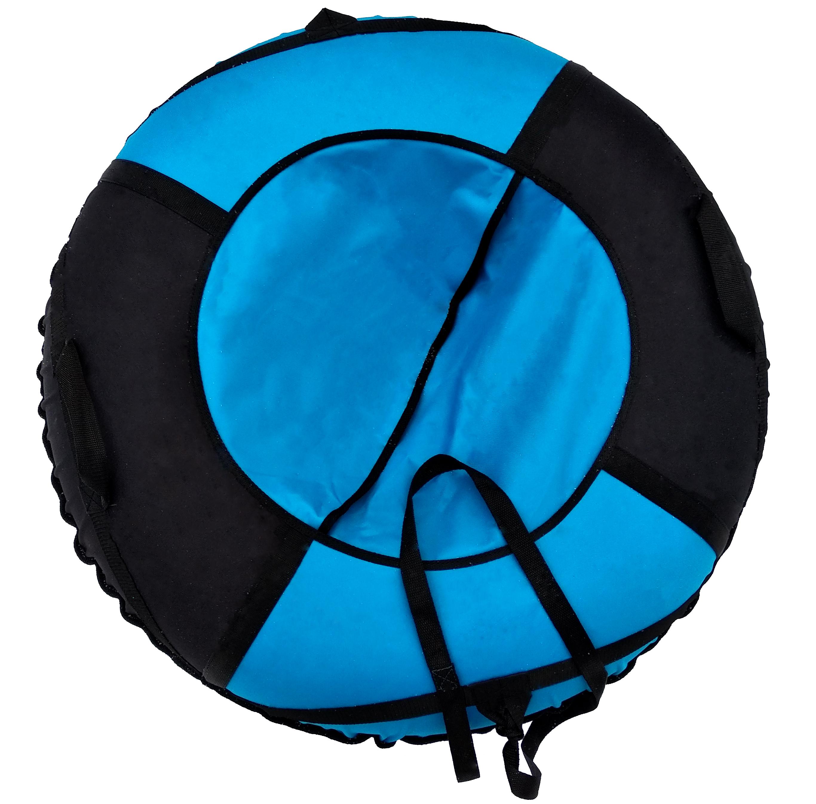 Надувные санки-ватрушка для катания по снегу D-100 3.0 Blue-Black