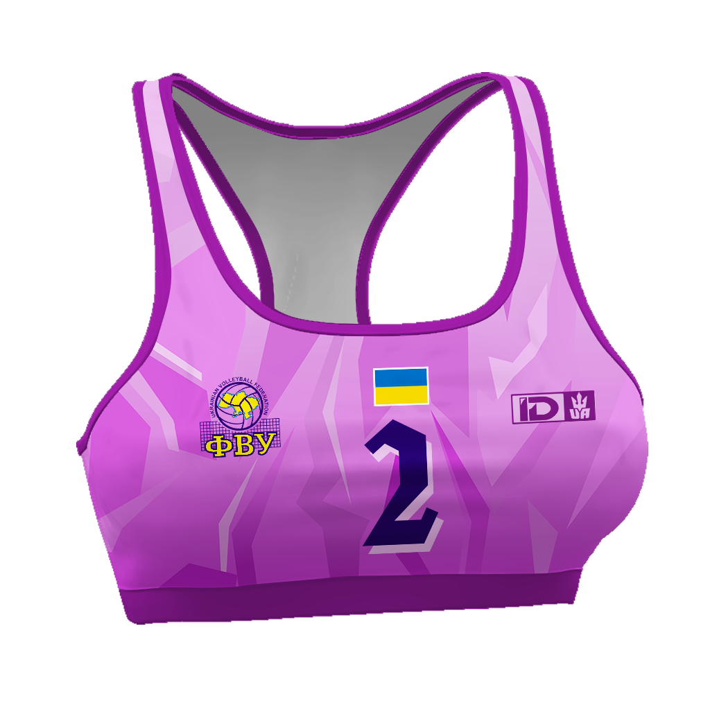 Топ для пляжного волейболу S Фіолетовий (16502801)