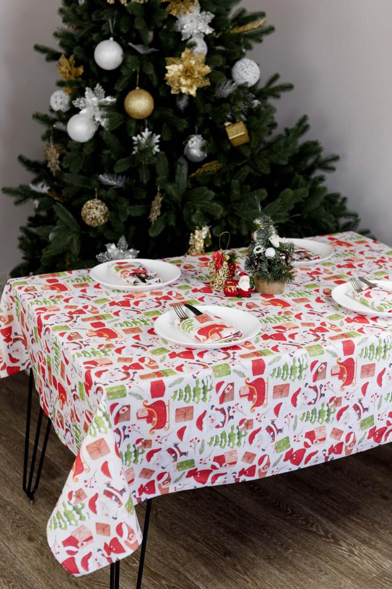 Скатерть Санта 120х140 см Белый (035781)