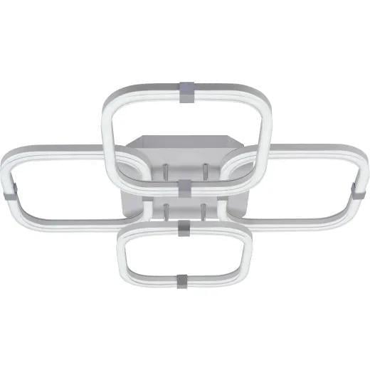 LED-люстра стельова Valeso V-DK6098-4A WH+CR 152W (28688325)