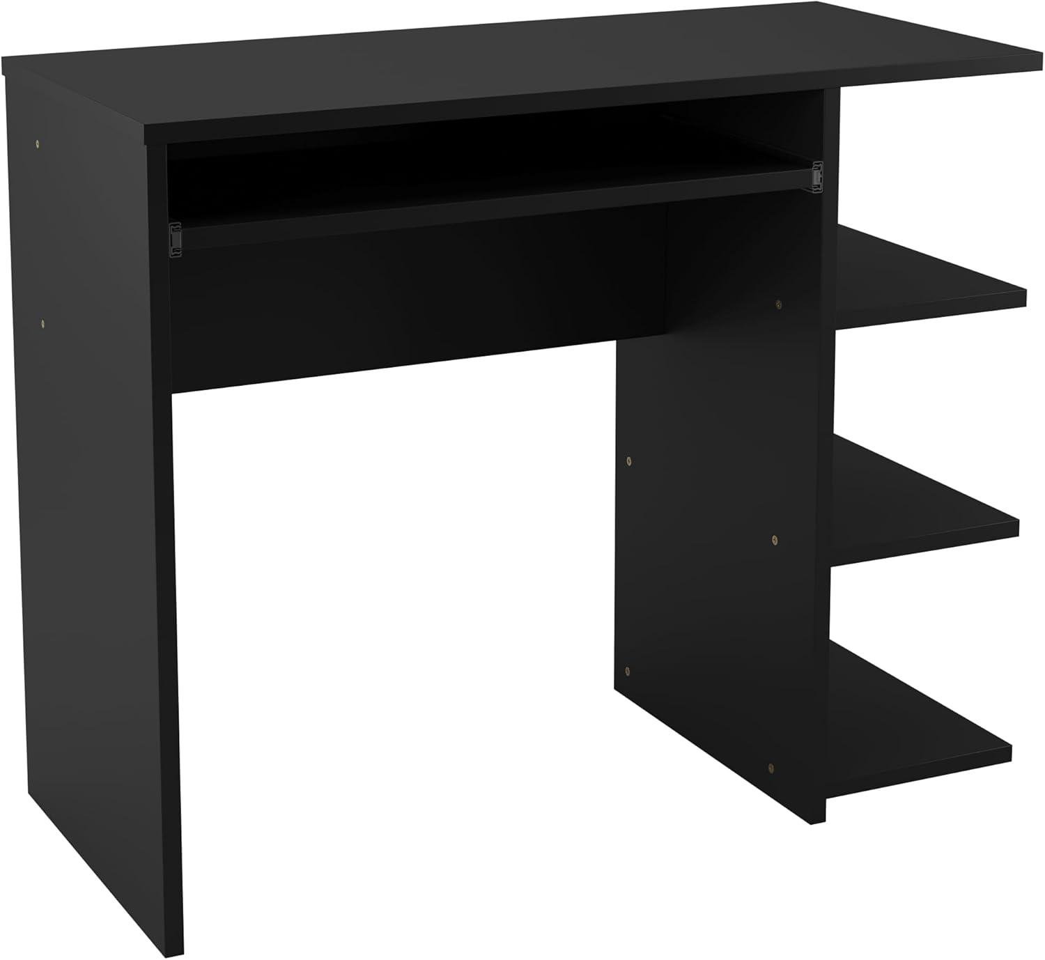 Стол геймерский Zeus ATLAC-1 ЛДСП Черный (52650)