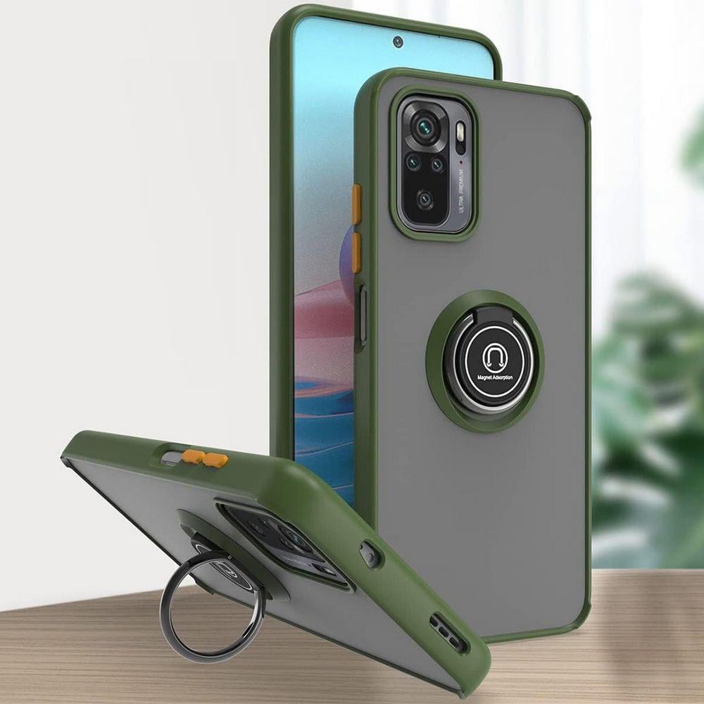 Защитный чехол MatteLuxe Xiaomi Poco M5s (с кольцом) Khaki (33089-17)