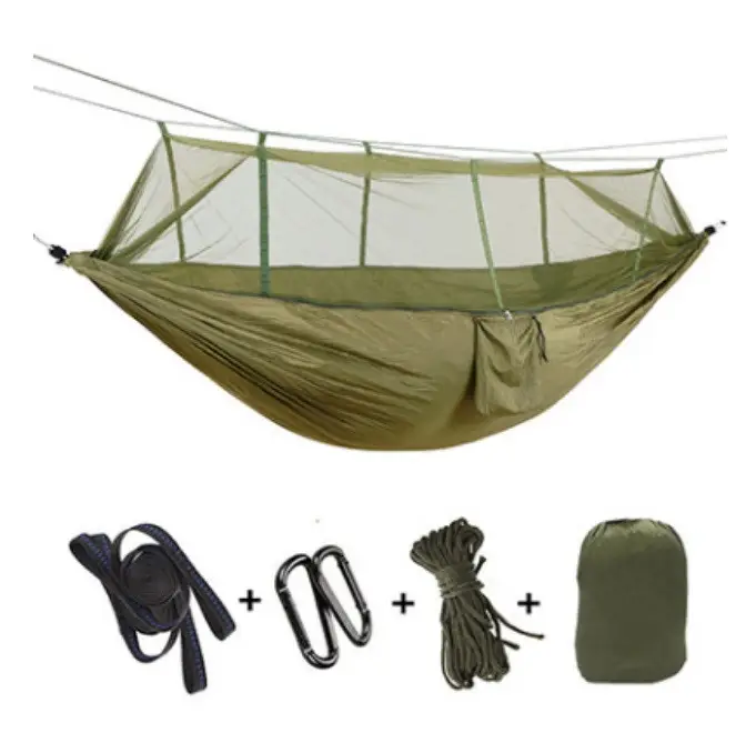 Гамак туристический с москитной сеткой 220х120 см (AA8-9)