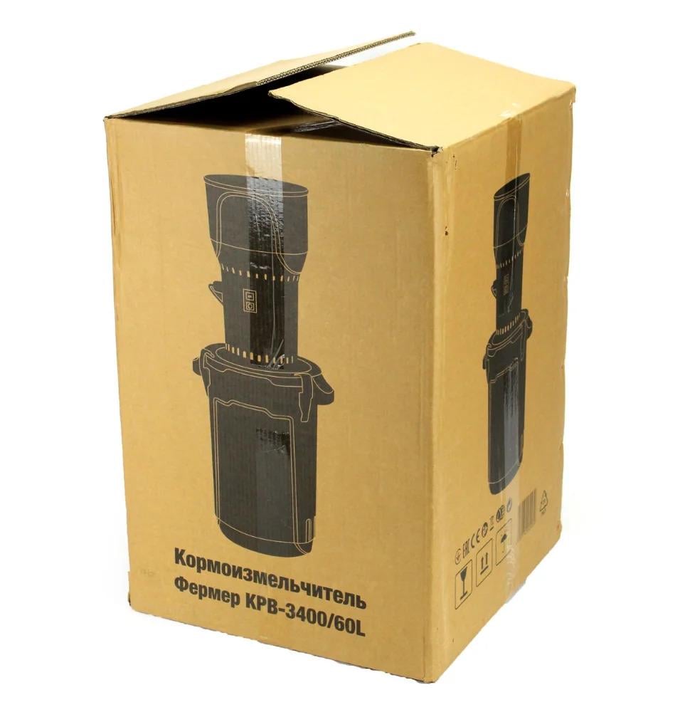 Зернодробилка КРВ-3400 Кормоизмельчитель 60L - фото 3