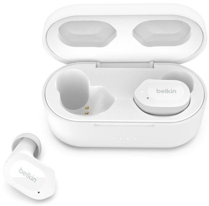 Наушники беспроводные Belkin Soundform Play с кейсом White (618918)