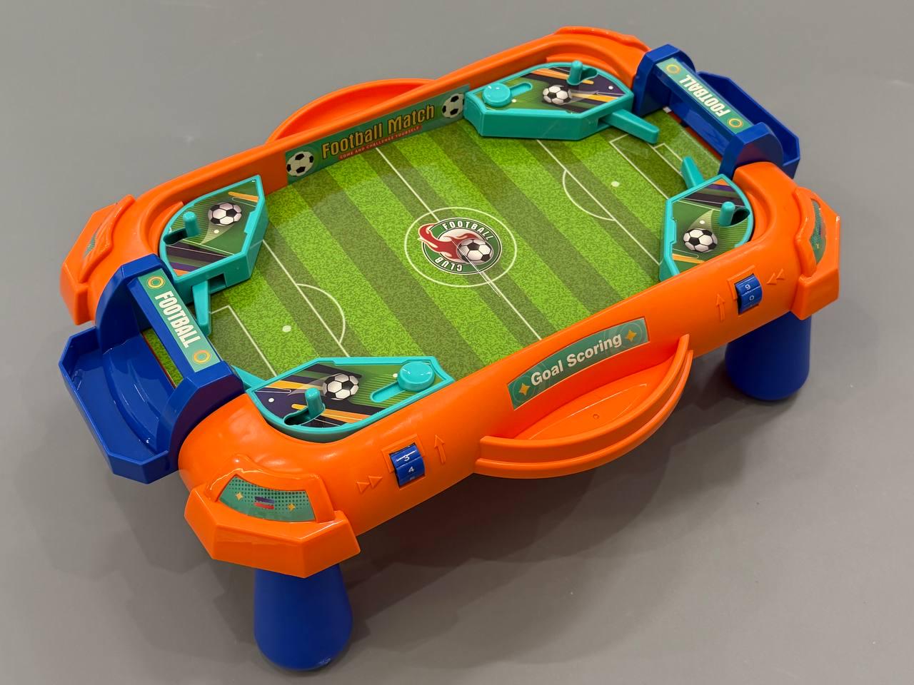 Настольная игра футбол на штангах с мячиками 38,5х25х69 см (3711)