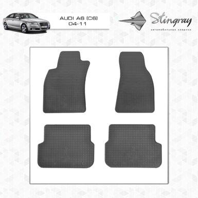 Килимки гумові Stingray Premium для Audi A6 C6 2004-2011 4 шт. (20821) - фото 2