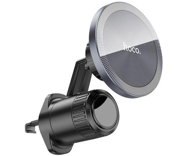 Держатель автомобильный магнитный Hoco H23 для смартфонов от 4,5 до 7" Black