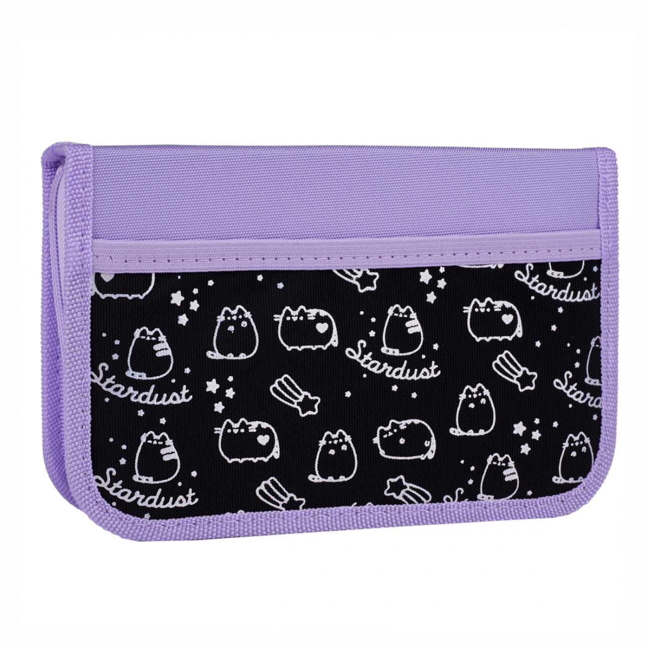 Пенал твердий одинарний із двома клапанами YES Pusheen Shiny HP-04 (533628) - фото 2 Пенал твердий одинарний із двома клапанами YES Pusheen Shiny HP-04 (533628) - фото 2