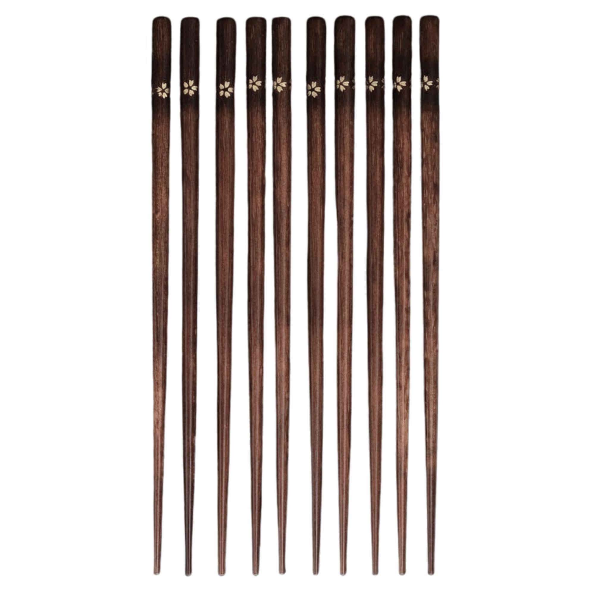 Набор многоразовых палочек для суши Sakura Wood 5 пар (6036)