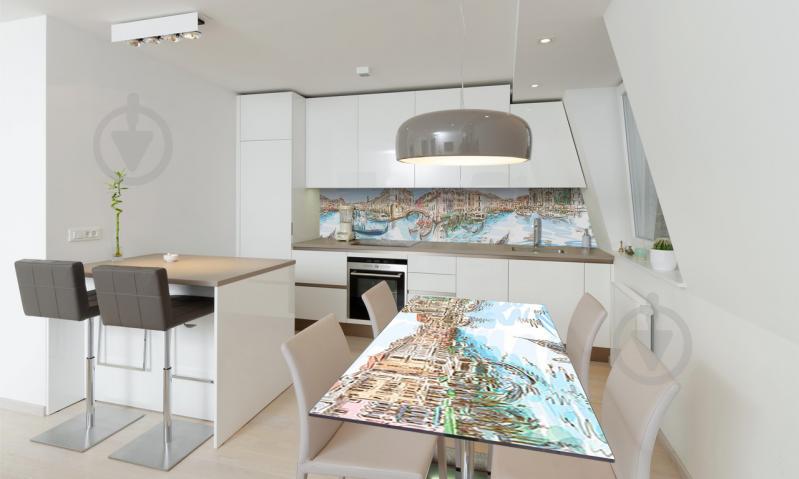 Наклейка виниловая на стол Zatarga «Нарисованная Венеция» 600х1200 мм Z180849st