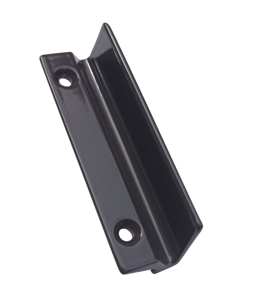 Ручка балконная торцевая алюминий Коричневый (32403019)