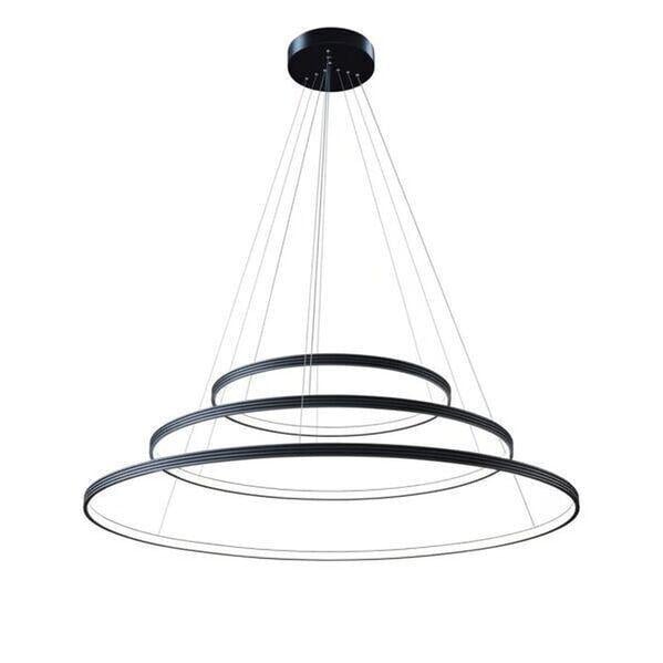 Люстра Kloodi KD-RG MULTI 900/1100/1300 4K BK Ring Giza Multi 199 Вт 9950 лм 4000K