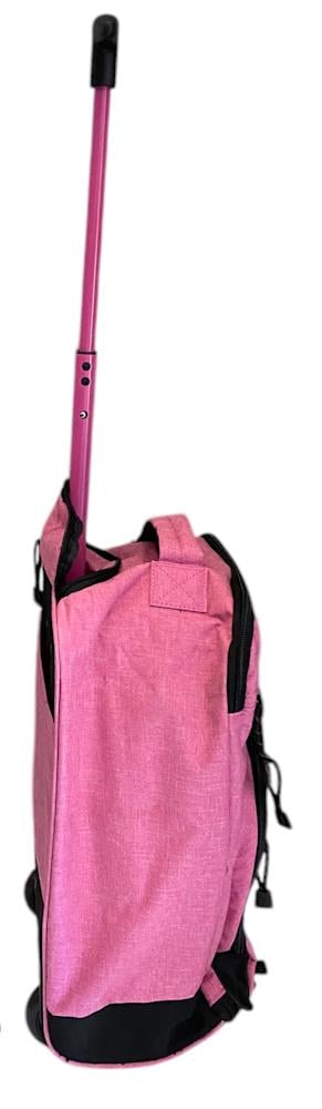 Валіза міні ручна поклажа Bordlite JBTB89 поліестер XS Рожевий - фото 3