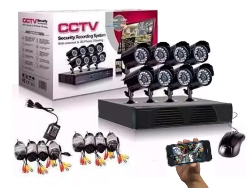 Комплект видеонаблюдения CCTV 8 камер DVR KIT 945 Белый (MD-14082) - фото 2