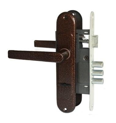 Замок врізний Тандем ЗВ-6-3Р Мідний (1705117768)