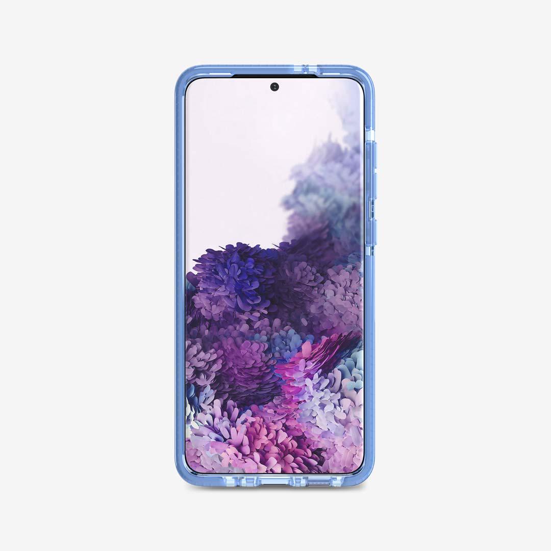 Противоударный чехол с антимикробным покрытием Tech21 Evo Check для Samsung Galaxy S20 Plus (6,7") Blue (6221573) - фото 3