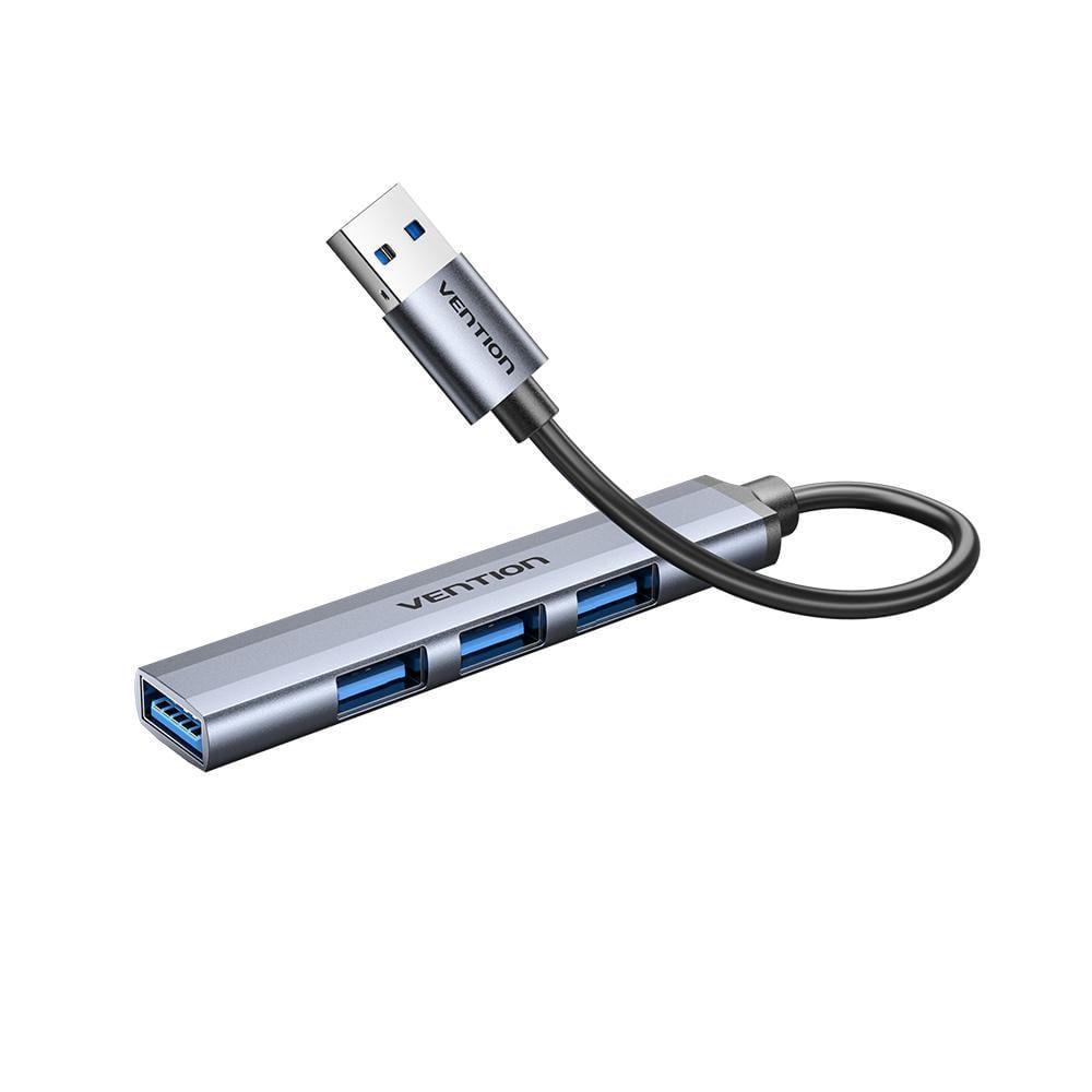 USB-хаб на 4 порта Vention USB 3.0/USB 2.0/0,15 м Серый (CKOHB) USB-хаб на 4 порта Vention USB 3.0/USB 2.0/0,15 м Серый (CKOHB)