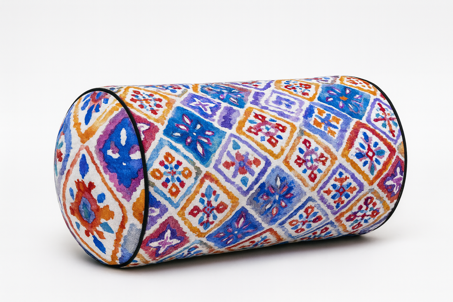 Подушка-валик Presentville орнамент Разноцветный (PV CASA010)