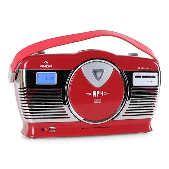 Радио ретро Auna Kofferradio RCD-70 (10008986)