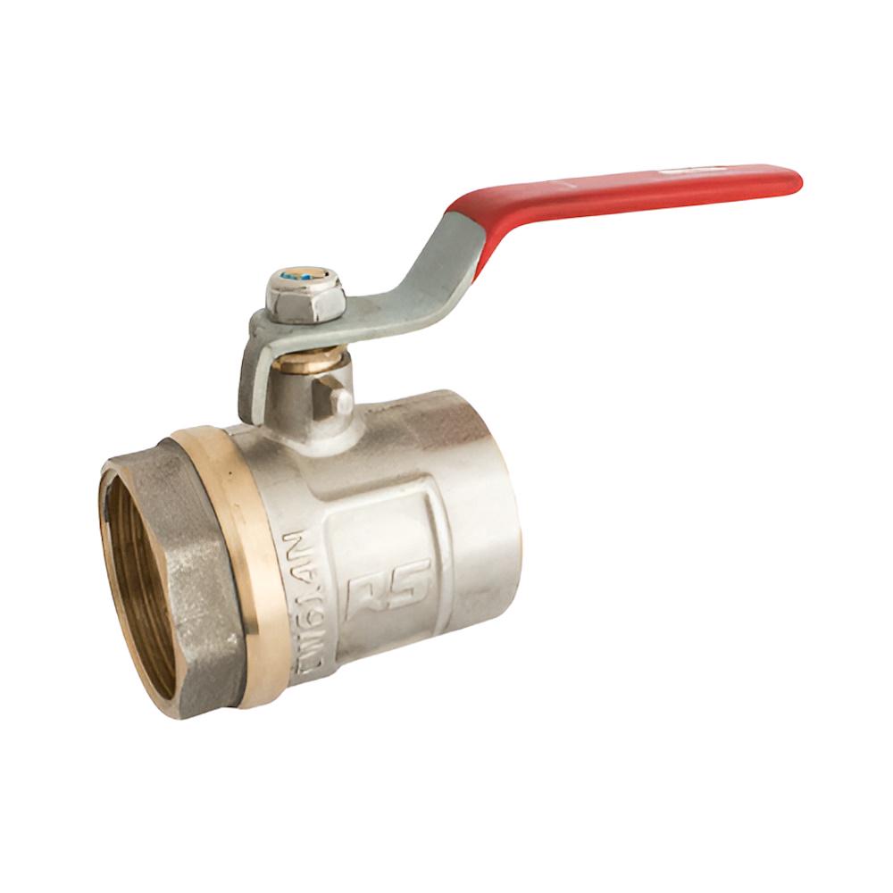 Кран водяной RS ВB 1 1/2" никелированный (TU-11939)