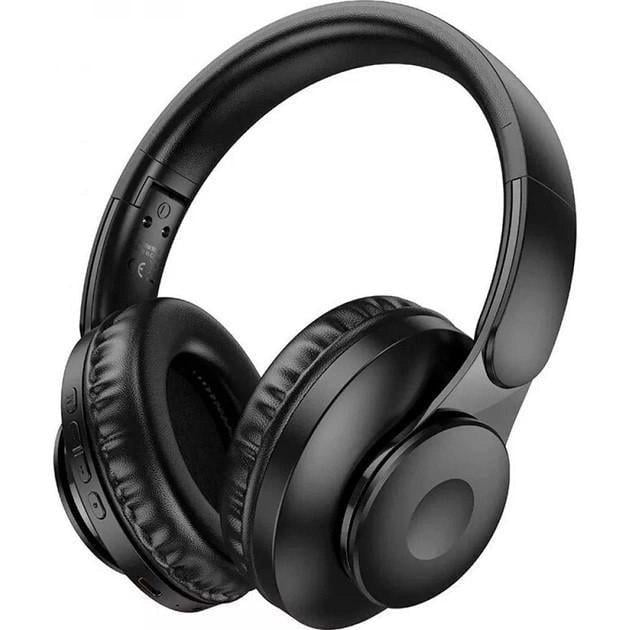 Наушники беспроводные Bluetooth Hoco W45 |BT5.3/AUX 46h Wireless Black
