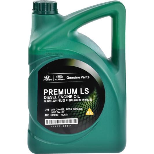 Олива моторна Mobis Premium LS Diesel 5W-30 6 л (0520000611)