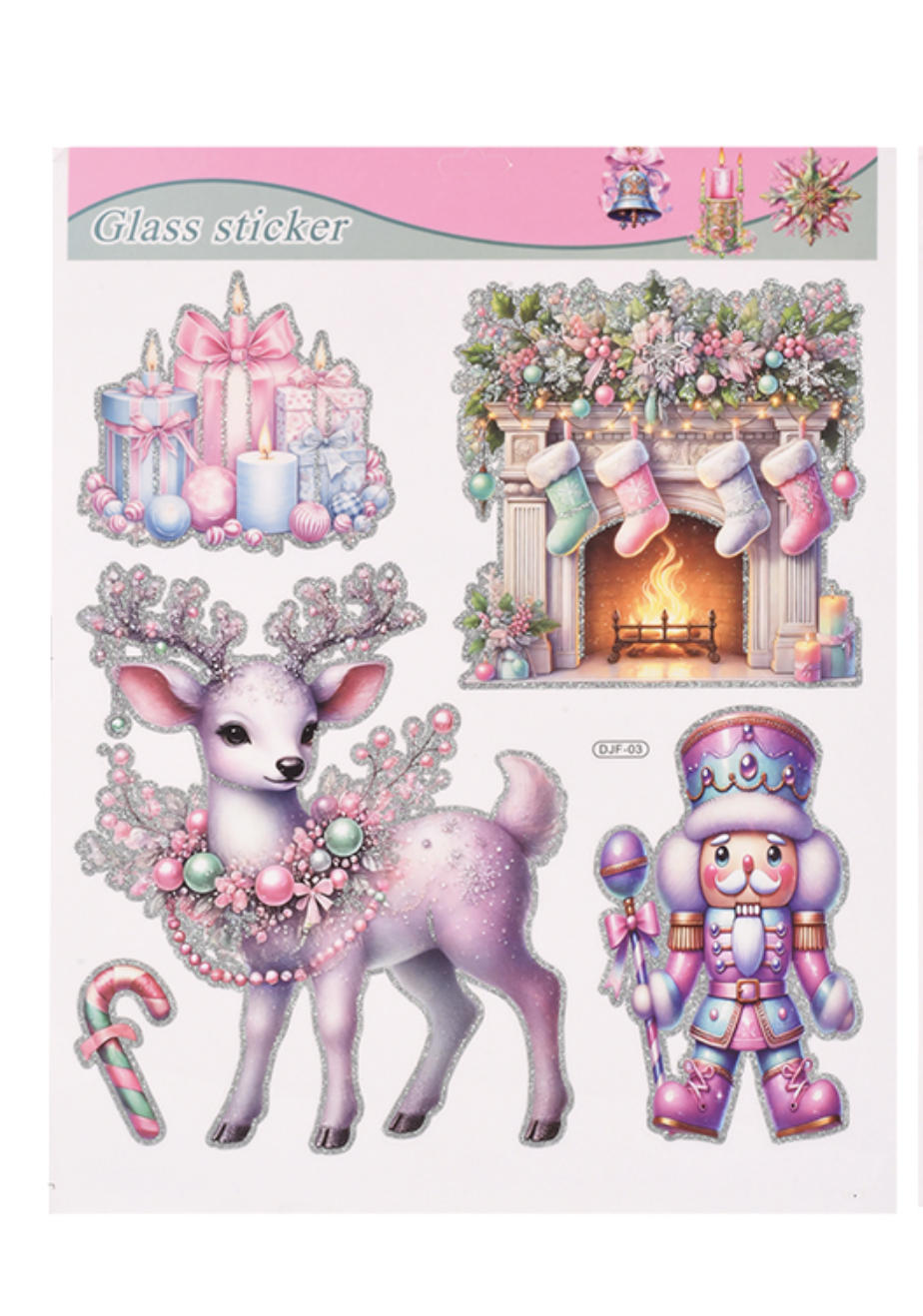 Наклейка на окна Merry Christmas 31х38 см (R34001) Наклейка на окна Merry Christmas 31х38 см (R34001)