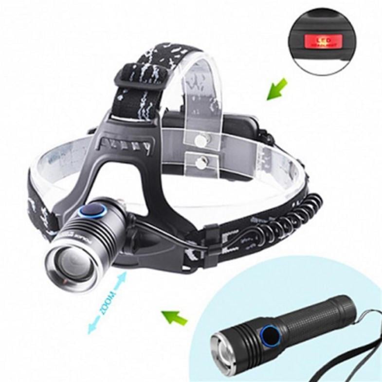 Фонарь-трансформер Bailong 6888-T6 2в1 ЗУ micro USB 2x18650 zoom (2393138483) - фото 5 Фонарь-трансформер Bailong 6888-T6 2в1 ЗУ micro USB 2x18650 zoom (2393138483) - фото 5