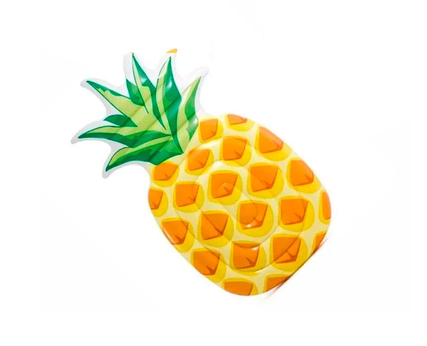 Надувний матрац для плавання Intex 58761 Ананас двомісний (14852824)