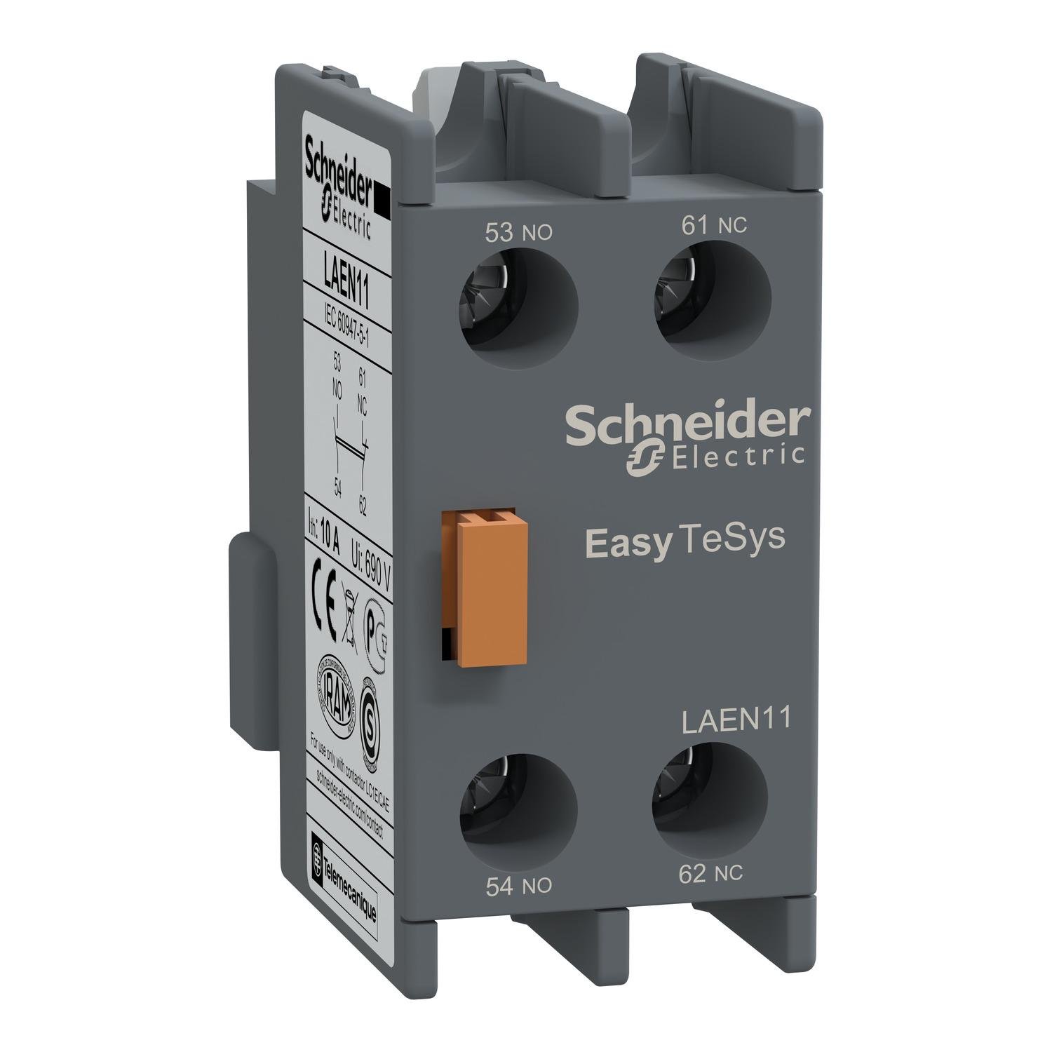 Дополнительный контакт Schneider Electric Easy TeSys 1NO+1NC (LAEN11)