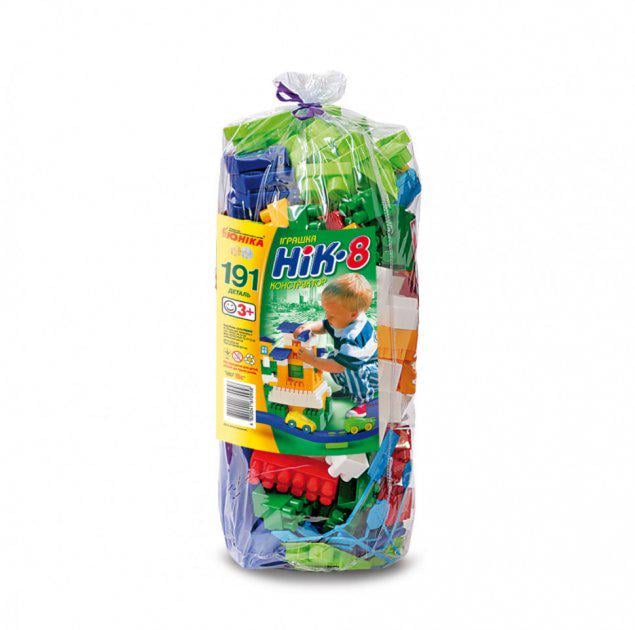 Конструктор детский Юника 191 дет. (НИК-8)