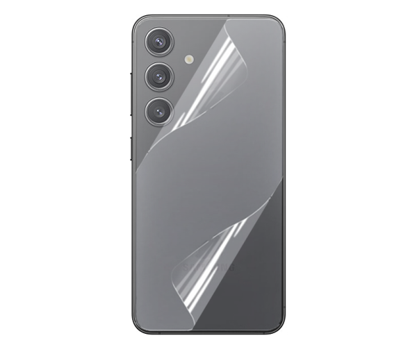 Противоударная гидрогелевая пленка Hydrogel Film для Samsung Galaxy S24 на заднюю панель, Transparent