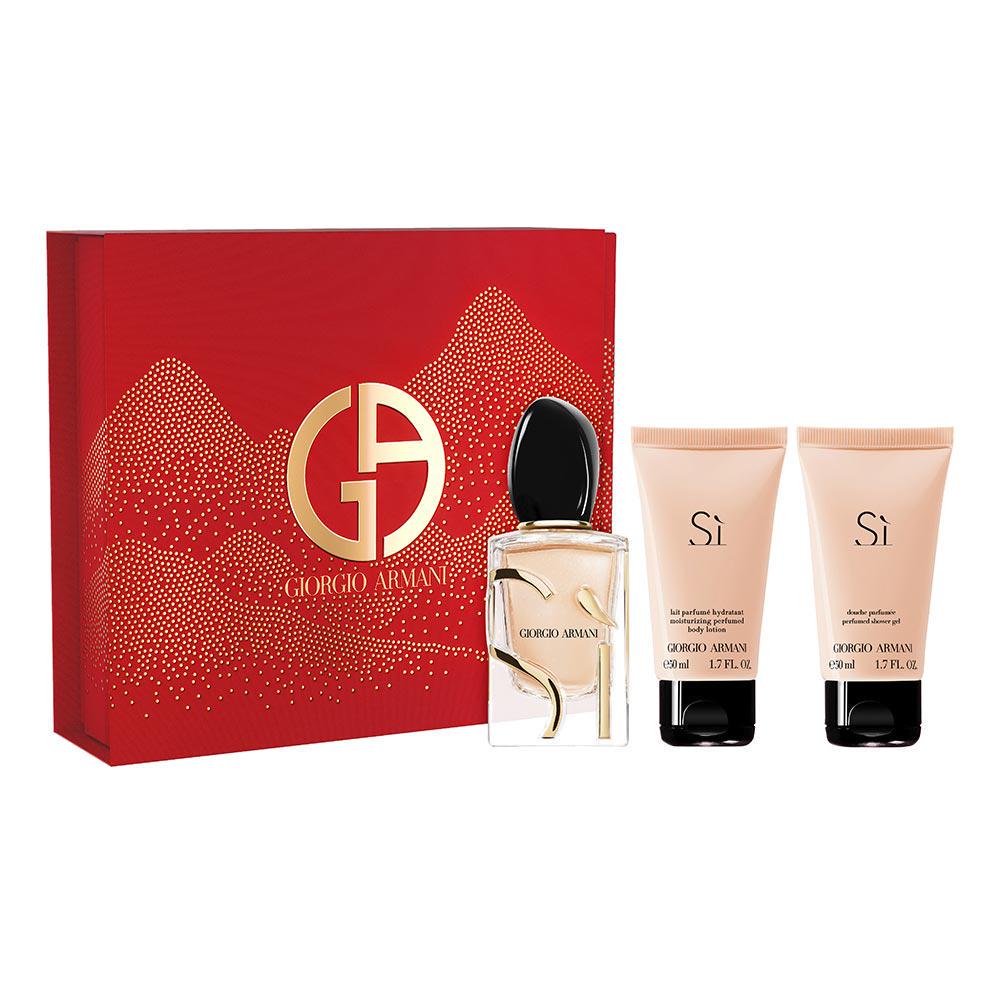 Подарунковий набір для жінок Giorgio Armani Si edp 50 мл та b/lot 50 мл/гель для душу 50 мл (380569)