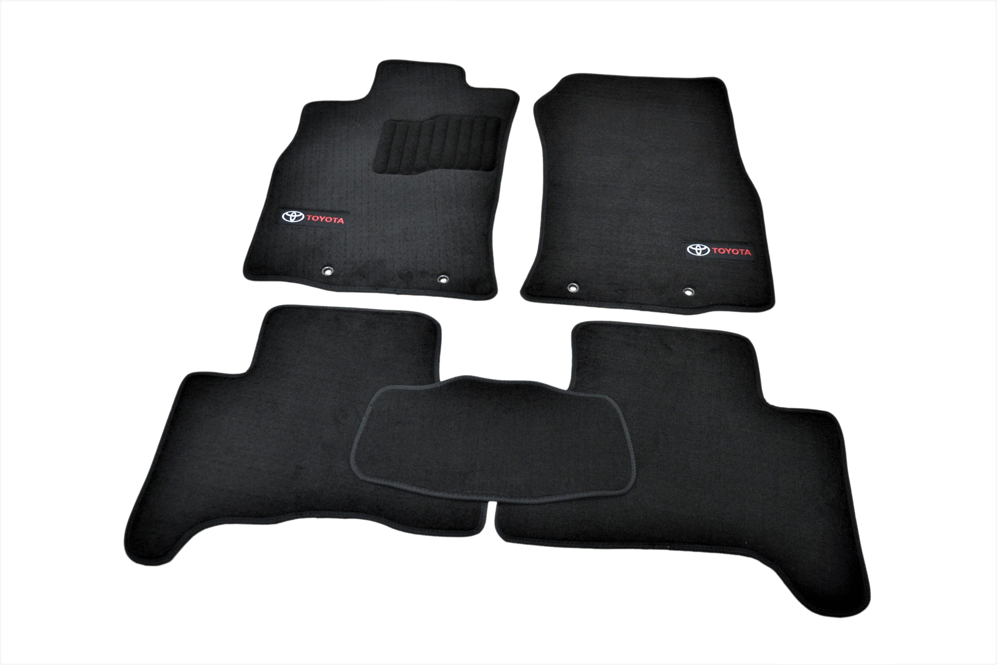 Килимки в салон AVTM ворсові Toyota FJ Cruiser 2006- Premium Чорний (BLCVW1623)
