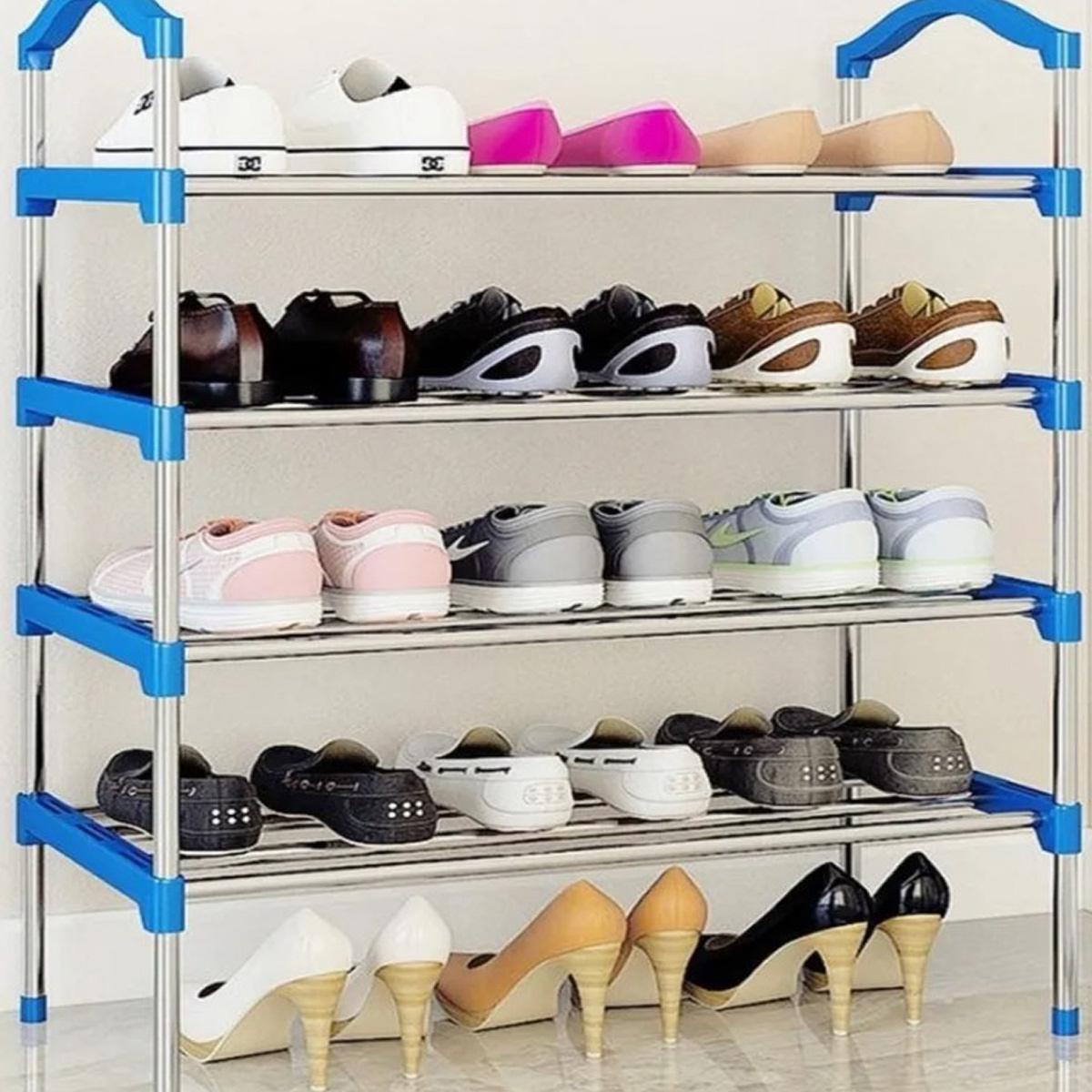 Полиця для взуття Shoe Rack 4 полиці (8038) - фото 3