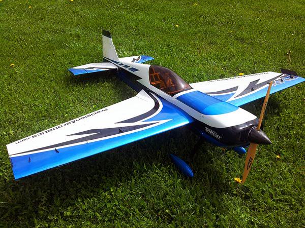 Літак радіокерований Precision Aerobatics Katana MX KIT 1448 мм Синій (55750) - фото 4