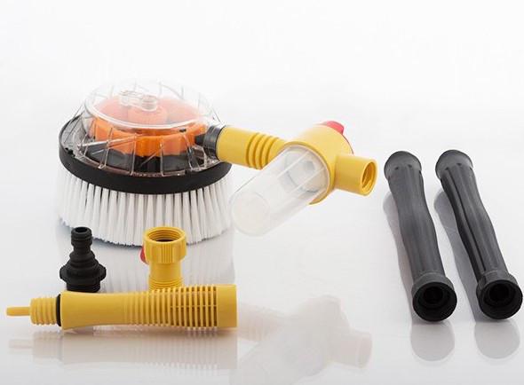 Щетка с насадкой для шланга Wellamart Water Blast (4839) Щетка с насадкой для шланга Wellamart Water Blast (4839)