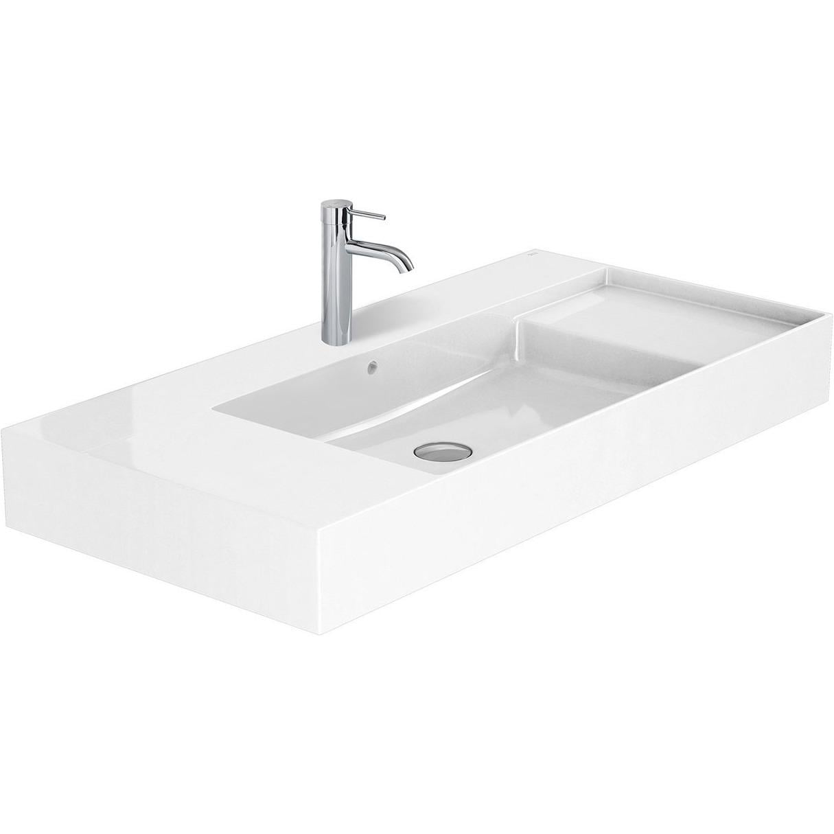 Раковина подвесная Roca Inspira 1000x490 прямоугольная, белая (A32752A000)