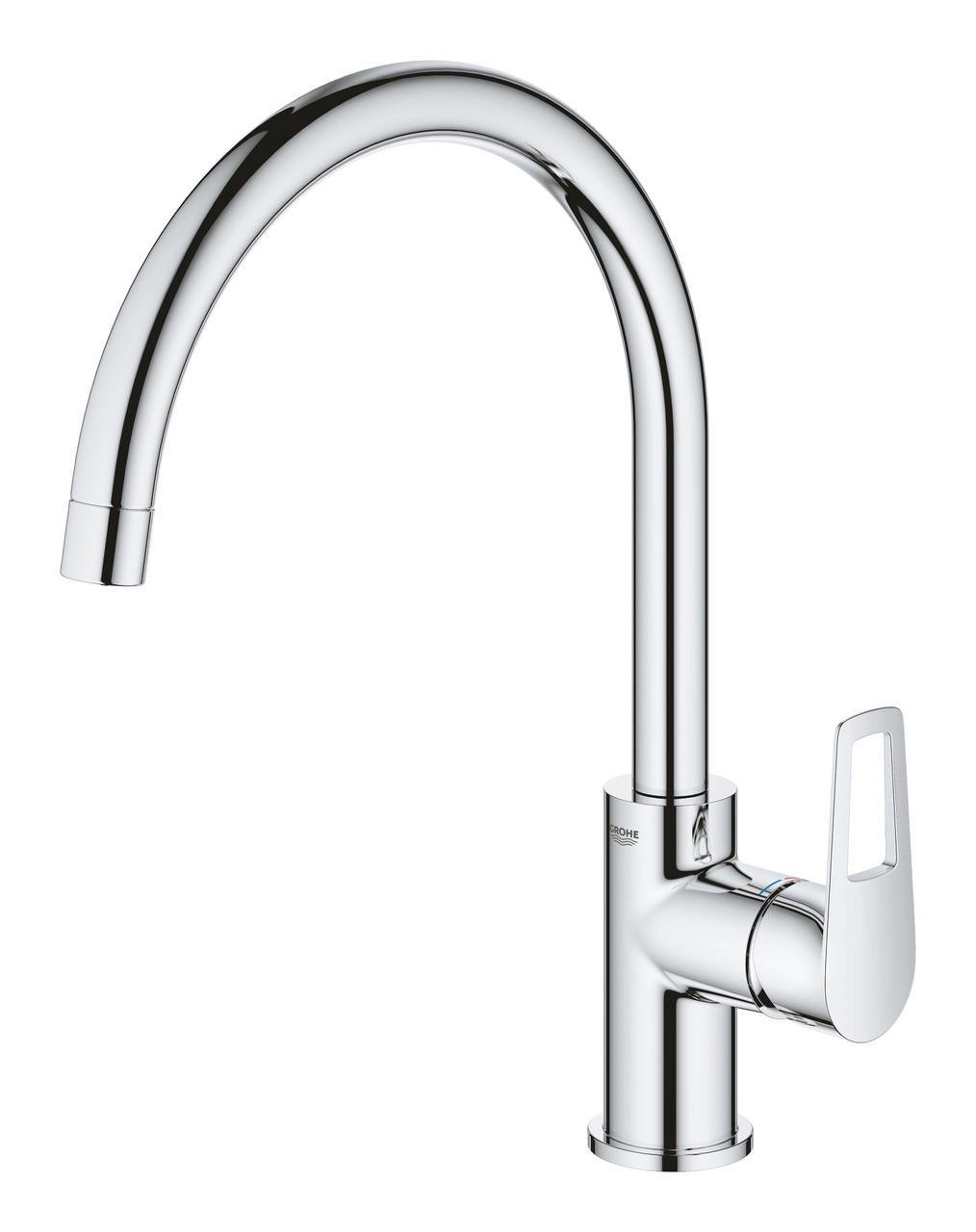 Змішувач для кухні Grohe BauLoop New (31368001) - фото 2 Змішувач для кухні Grohe BauLoop New (31368001) - фото 2