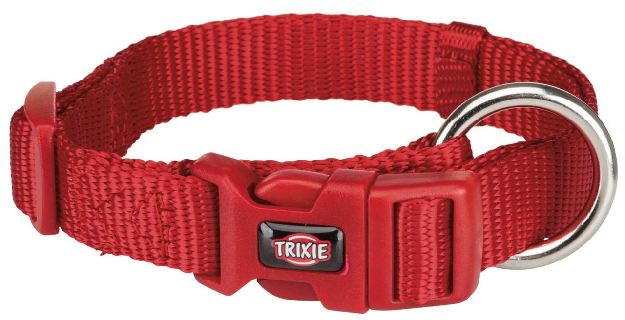 Ошейник для собак Trixie Premium с обхватом нейлон 30-45 см SM Красный (1789925621)