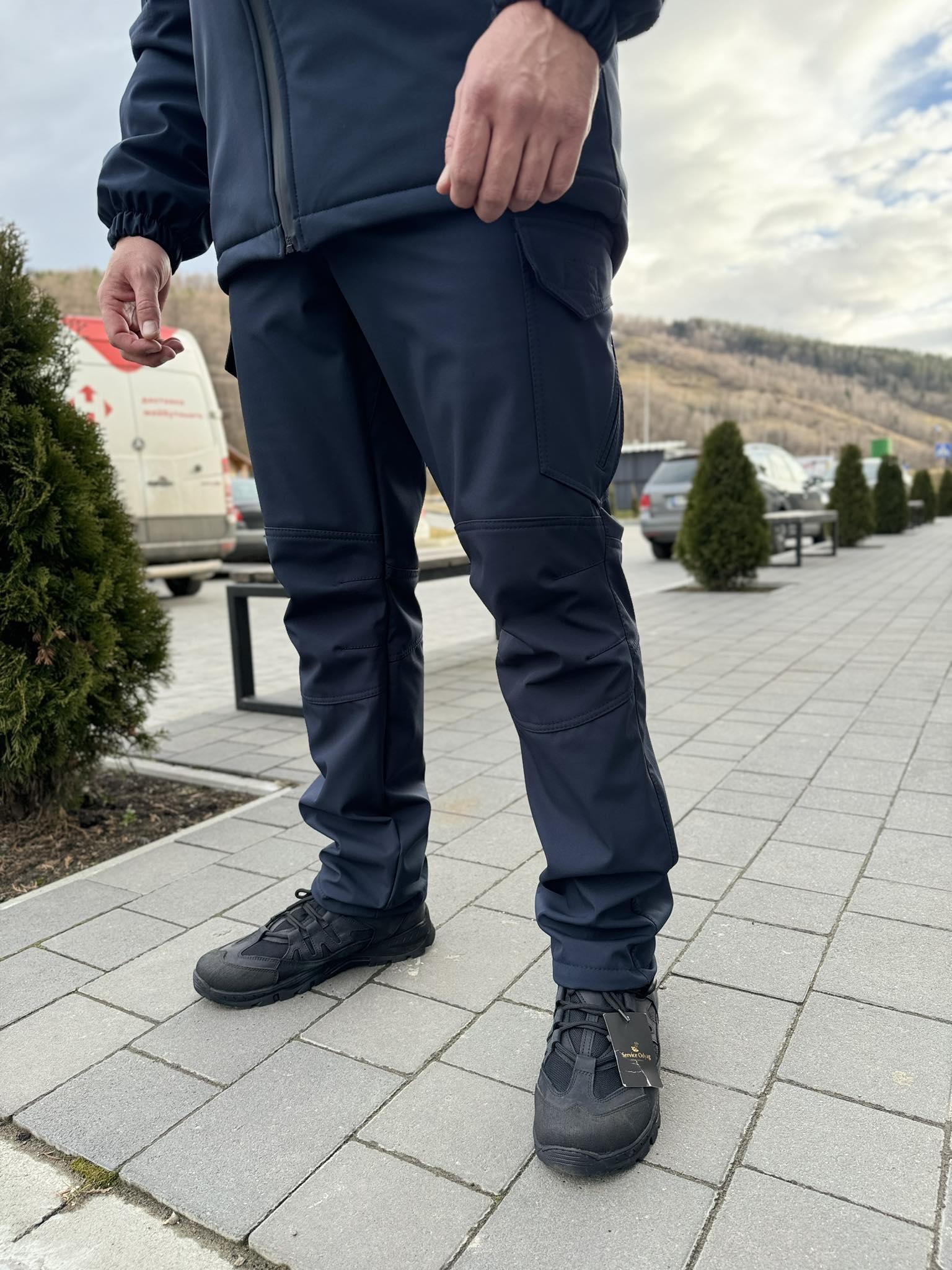 Штани Kiborg Soft Shell р. 46 Dark Navy (s940)