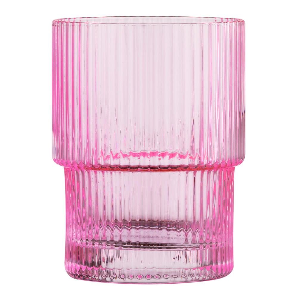 Набір склянок низьких Ardesto AR2620SPN 200 мл 2 шт. Рожевий (123514)