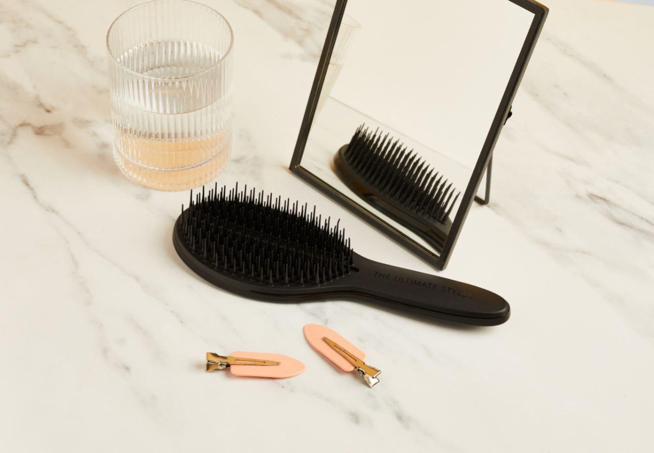 Гребінець для волосся Tangle Teezer The Ultimate Styler Jet Black - фото 5