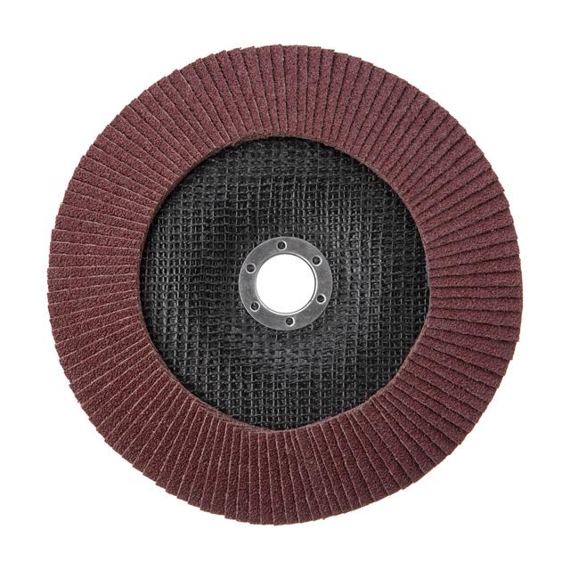 Диск шліфувальний пелюстковий Intertool 180x22 мм зерно K60 (BT-0226) - фото 2 Диск шліфувальний пелюстковий Intertool 180x22 мм зерно K60 (BT-0226) - фото 2