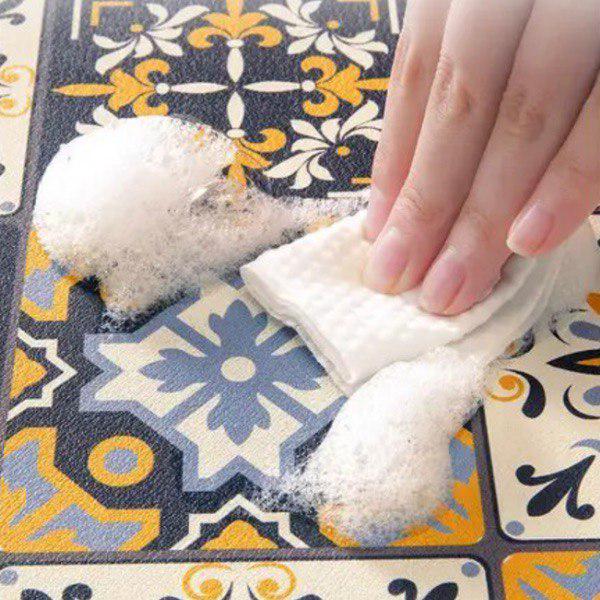 Коврик для сушки посуды M00387 с антискользящей основой влагопоглощающий 60х40 см - фото 6 Коврик для сушки посуды M00387 с антискользящей основой влагопоглощающий 60х40 см - фото 6